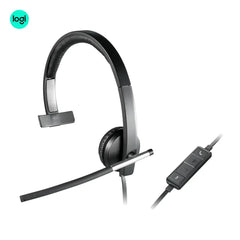 Logitech H650e Business Headset with Noise-Cancelling Mic