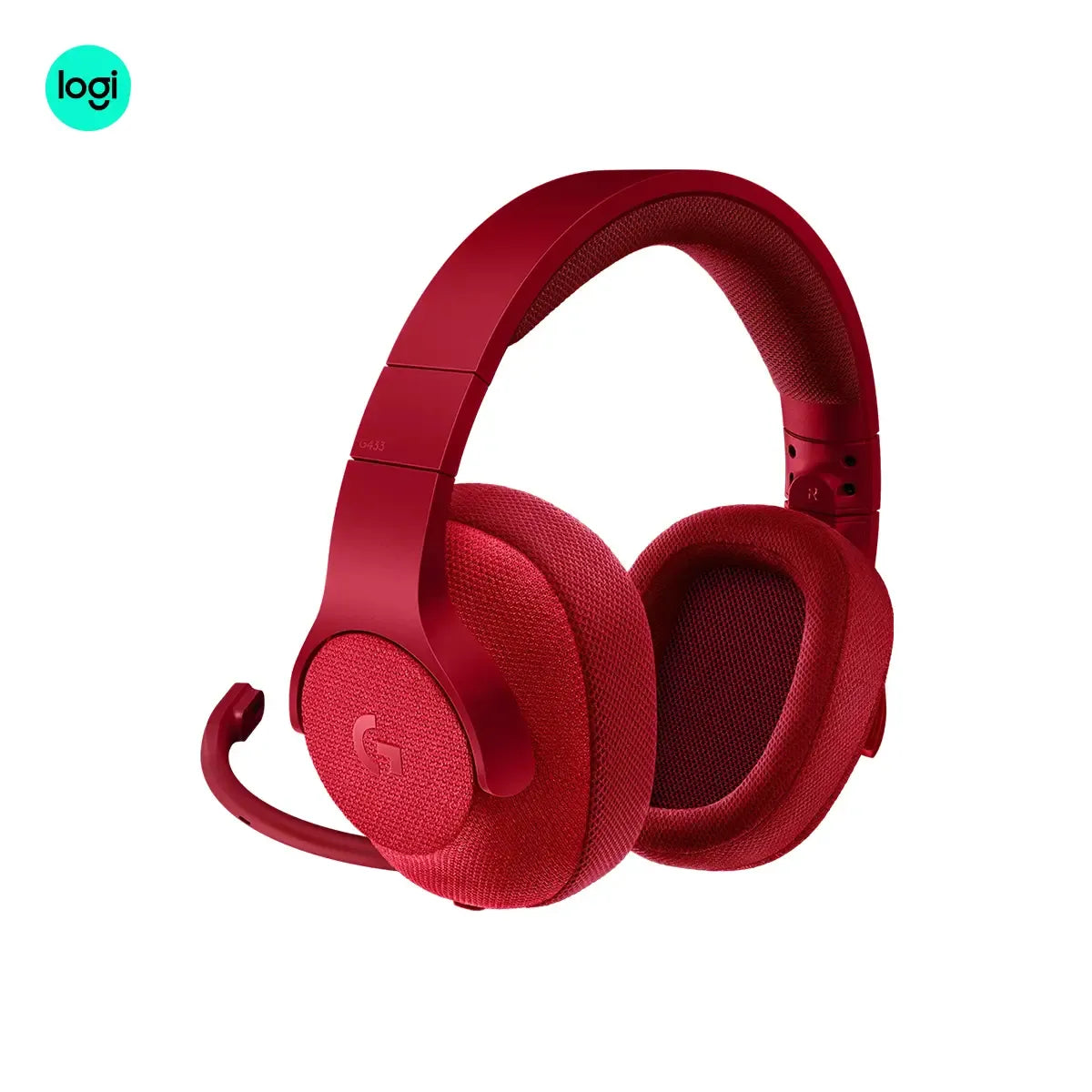 Logitech G433 7.1 Surround Sound Gaming Headset - Wired