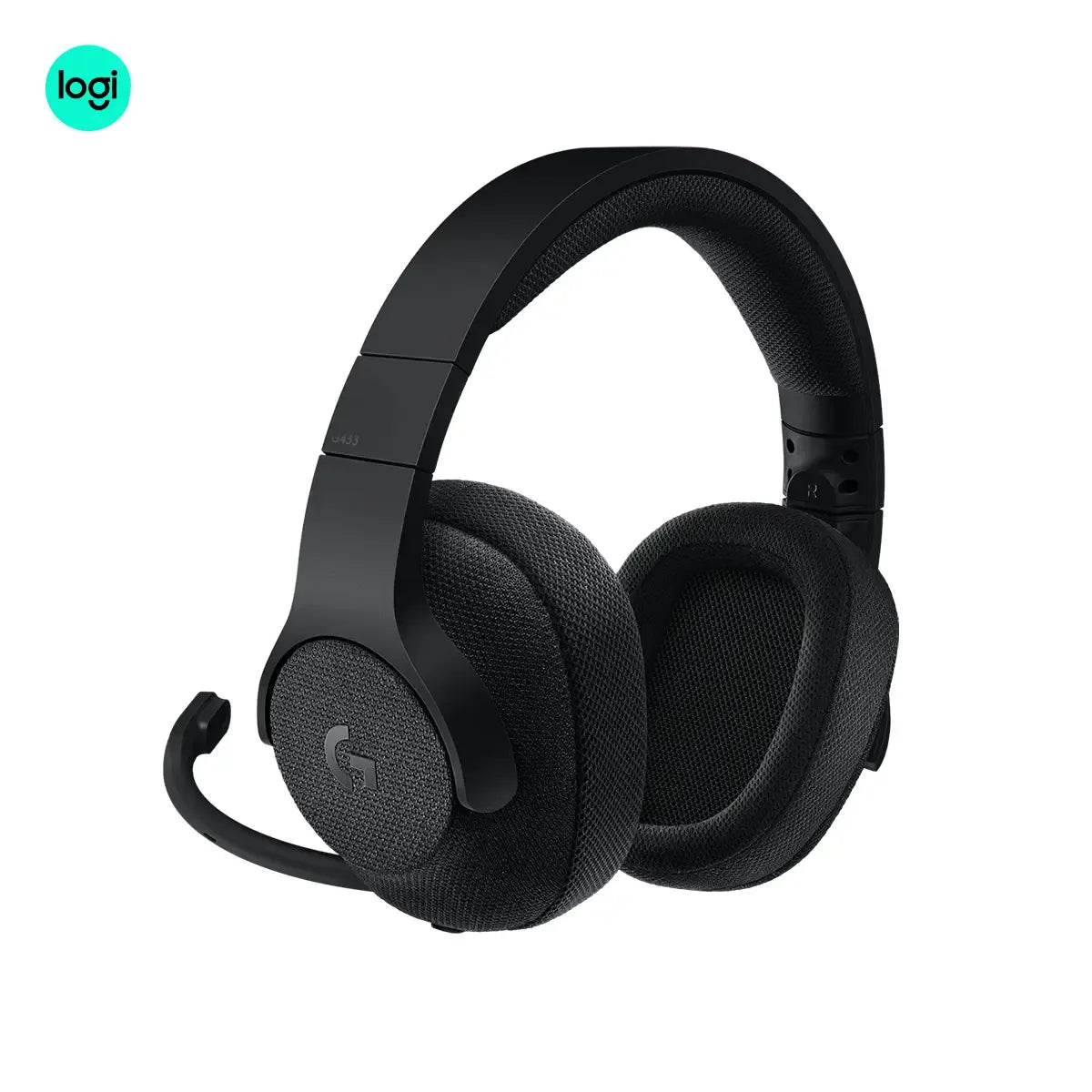 Logitech G433 7.1 Surround Sound Gaming Headset - Wired