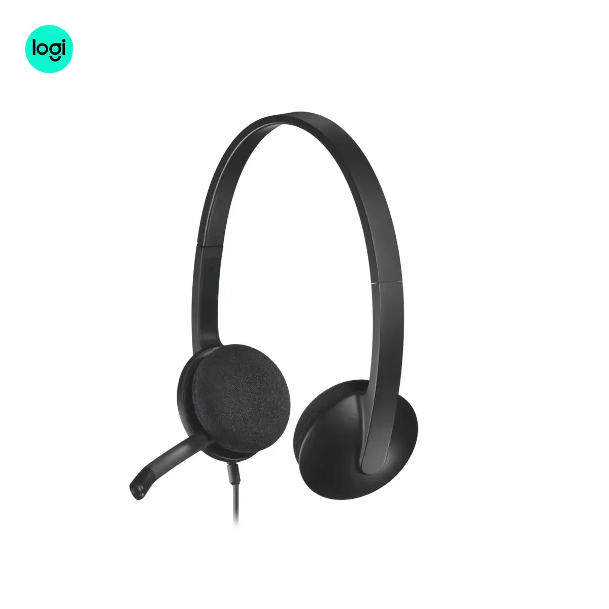 Logitech H340 USB Computer Headset with Noise-Cancelling Mic