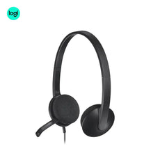 Logitech H340 USB Computer Headset with Noise-Cancelling Mic