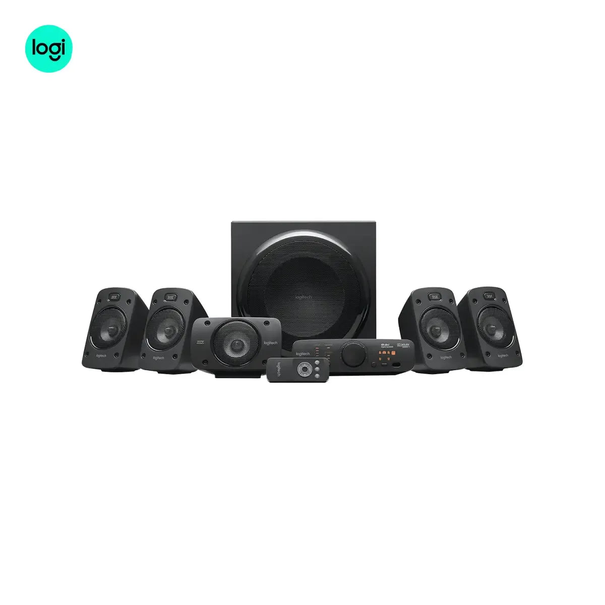 Logitech Z906 THX 5.1 Surround Sound Speakers System - Dolby Digital DTS