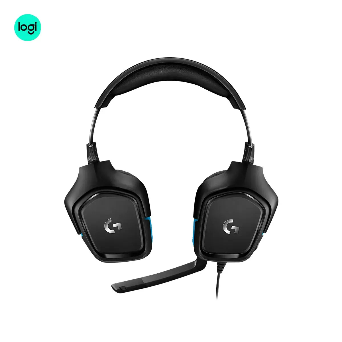 Logitech G431 7.1 Surround Sound Gaming Headset - Wired