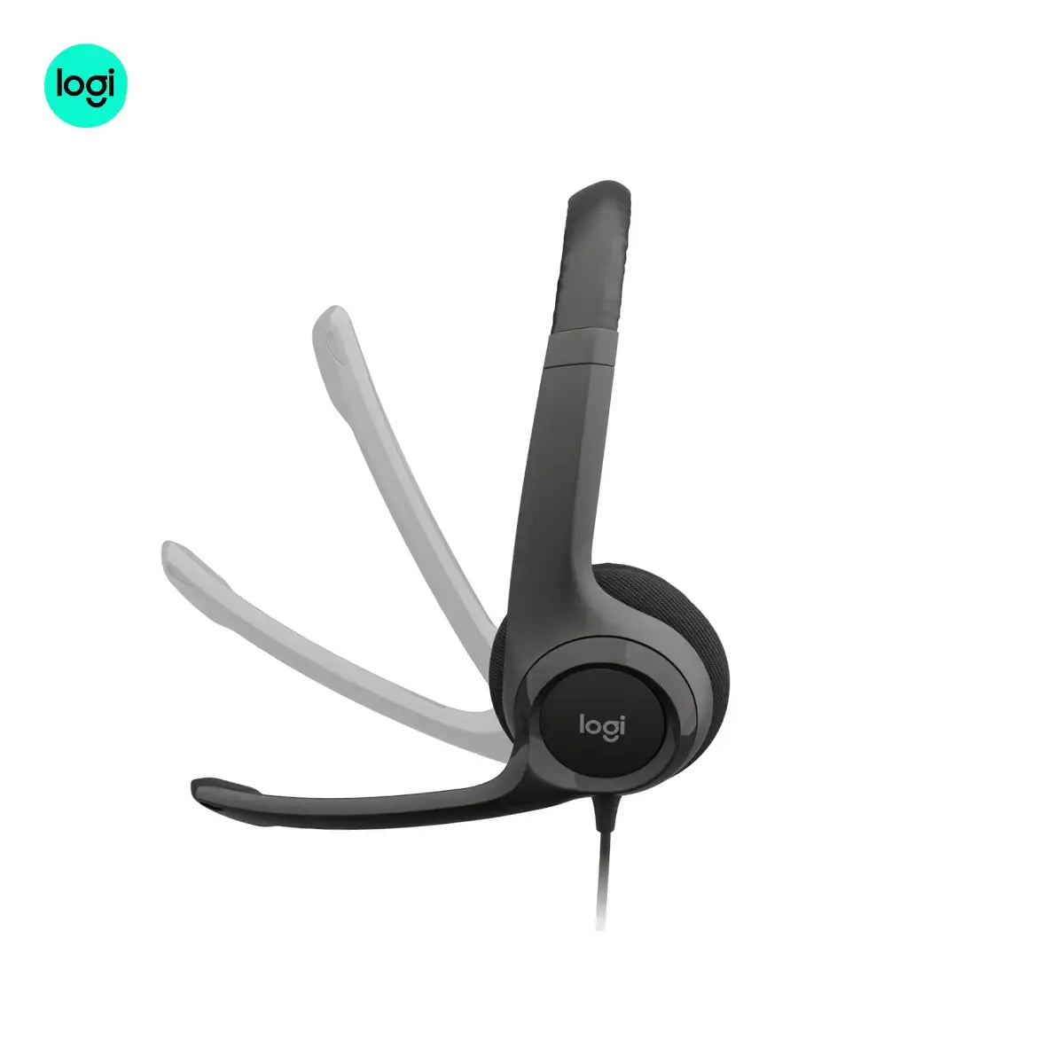 Logitech H390 USB Computer Headset with Noise-Cancelling Mic